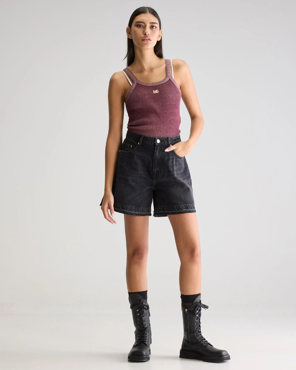 Pactol Wide Denim Shorts