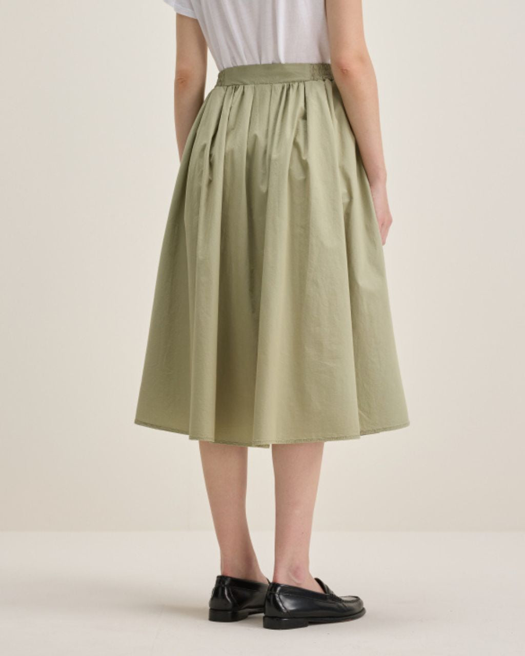 Woogie Midi A-line Skirt