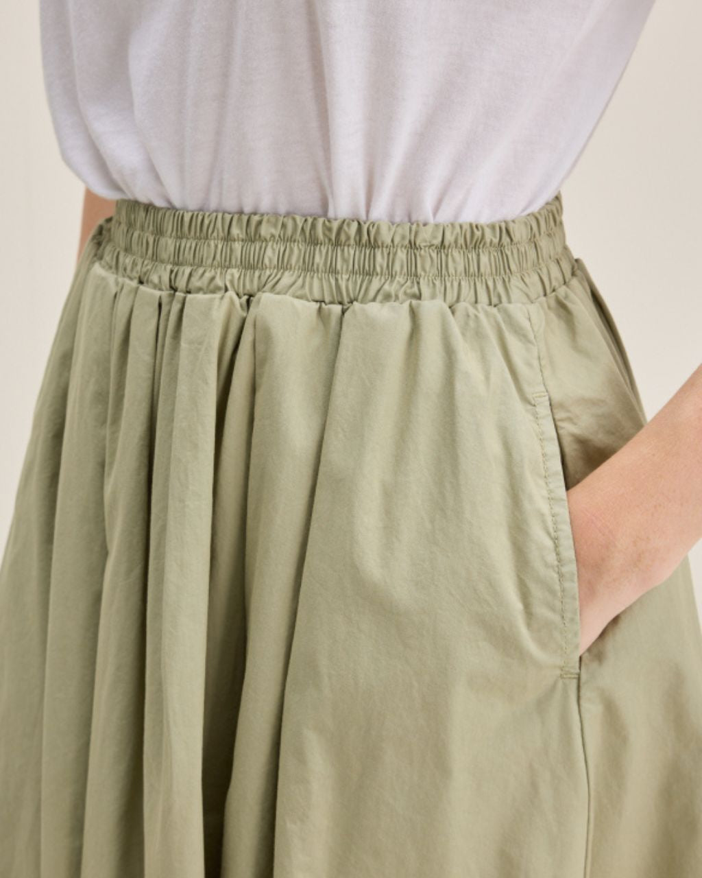 Woogie Midi A-line Skirt