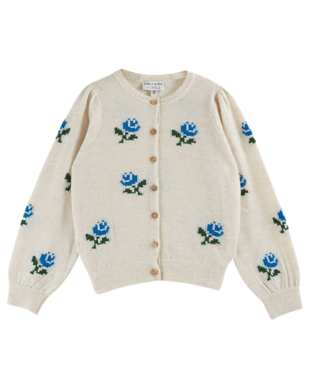 CARDIGAN FLEURS