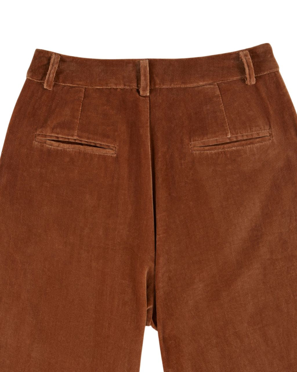 PANTALON LARGE VELOURS