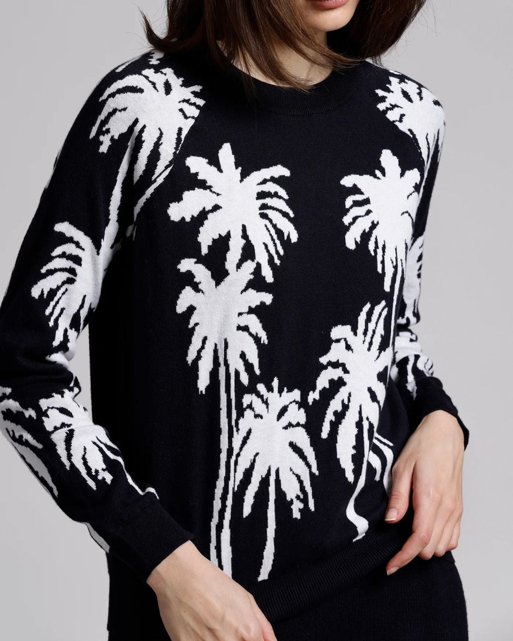 Palm Tree Reversible Crew