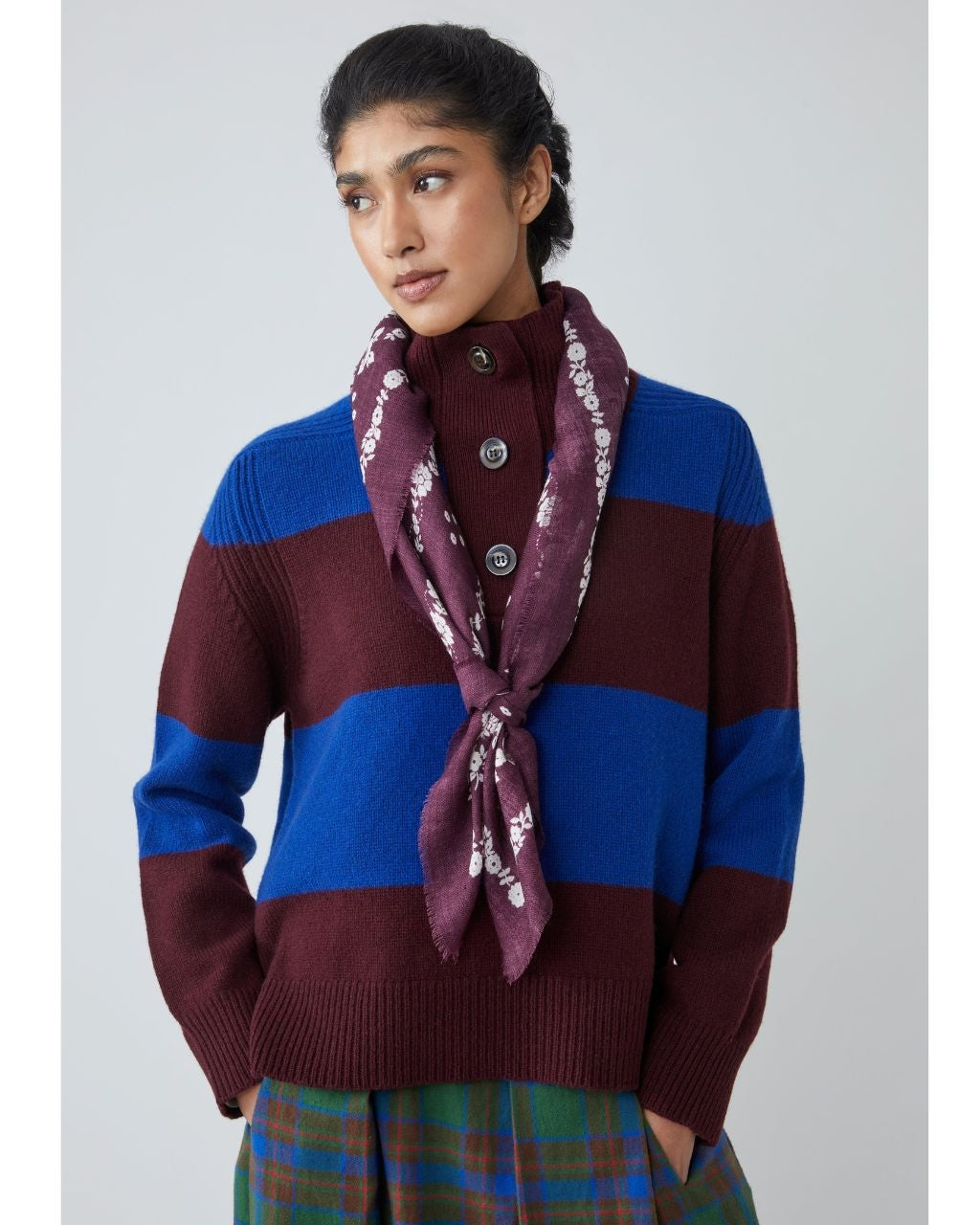 Scarf N°797 Light Mulberry