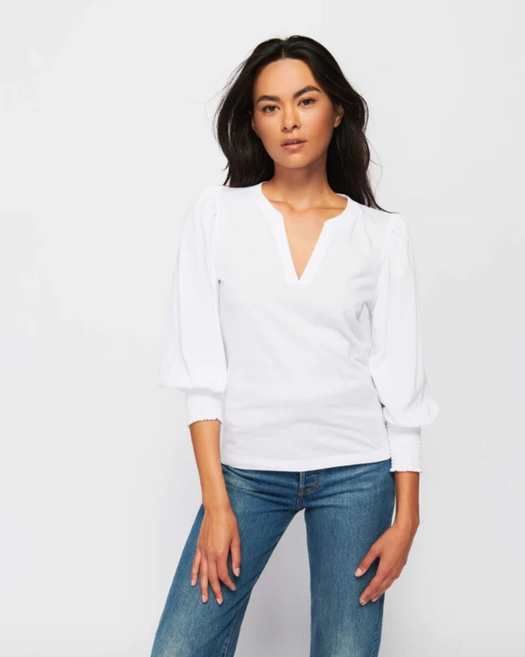 Flora Peasant Tee