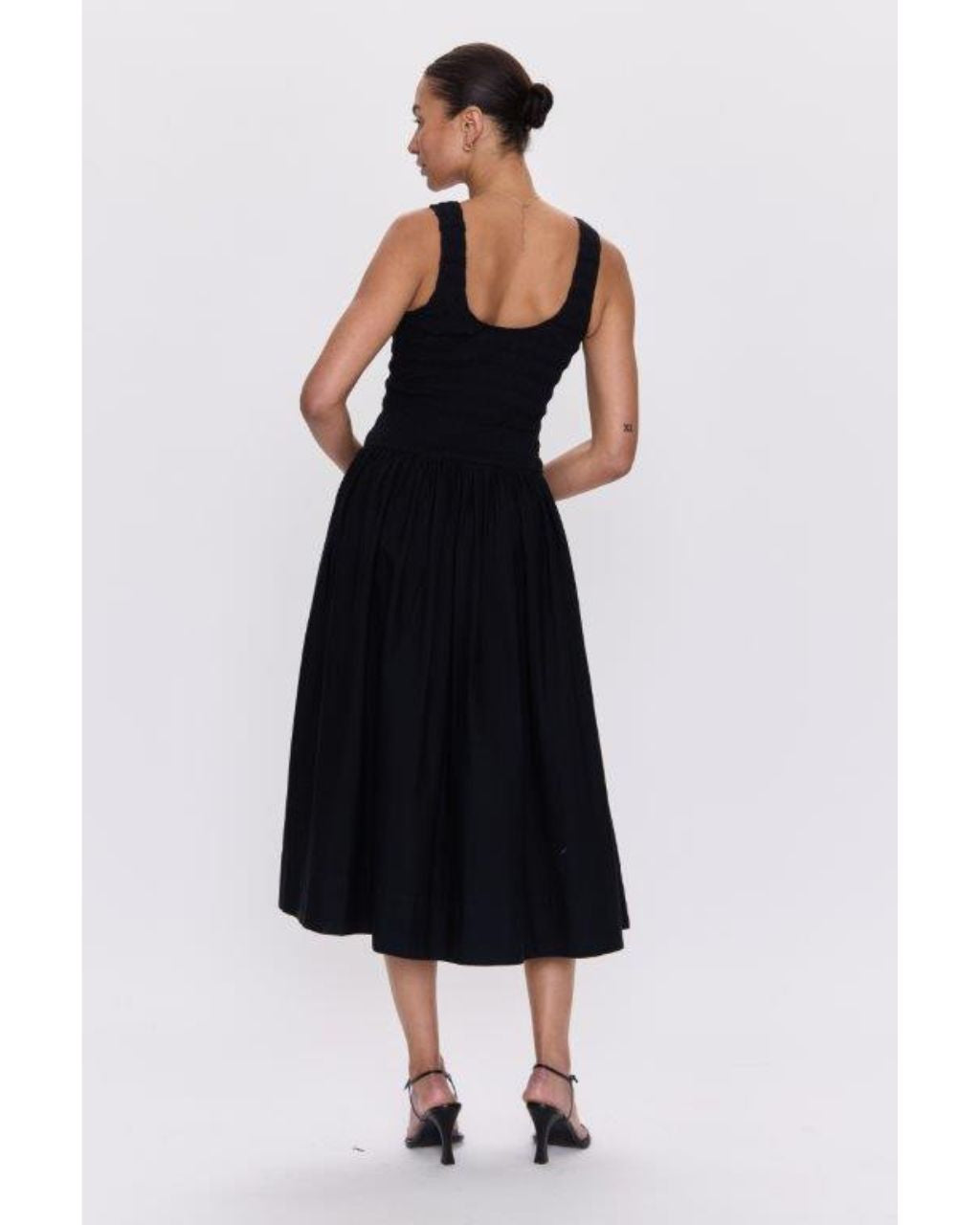 Alessia Smocked Dropped Waist Dress