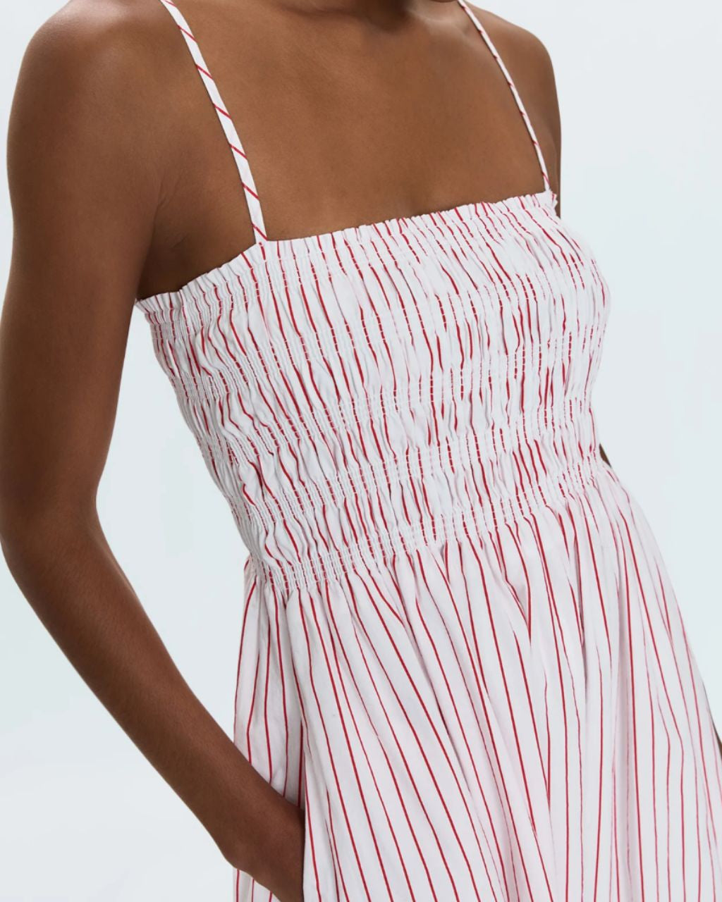 Bianca Shirred Bodice Dress