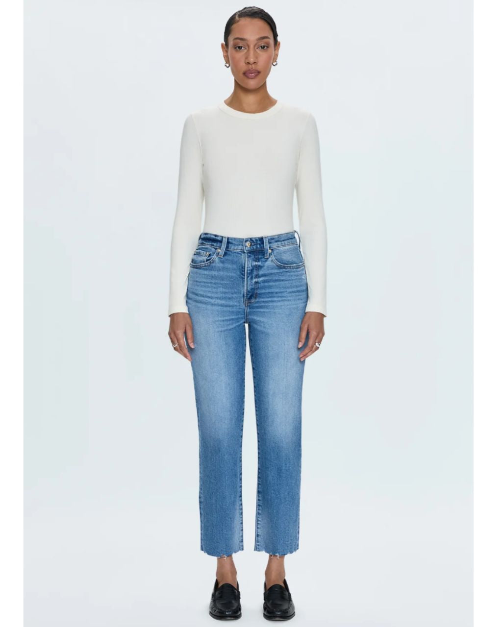 Charlie High Rise Straight - Rhythym Vintage