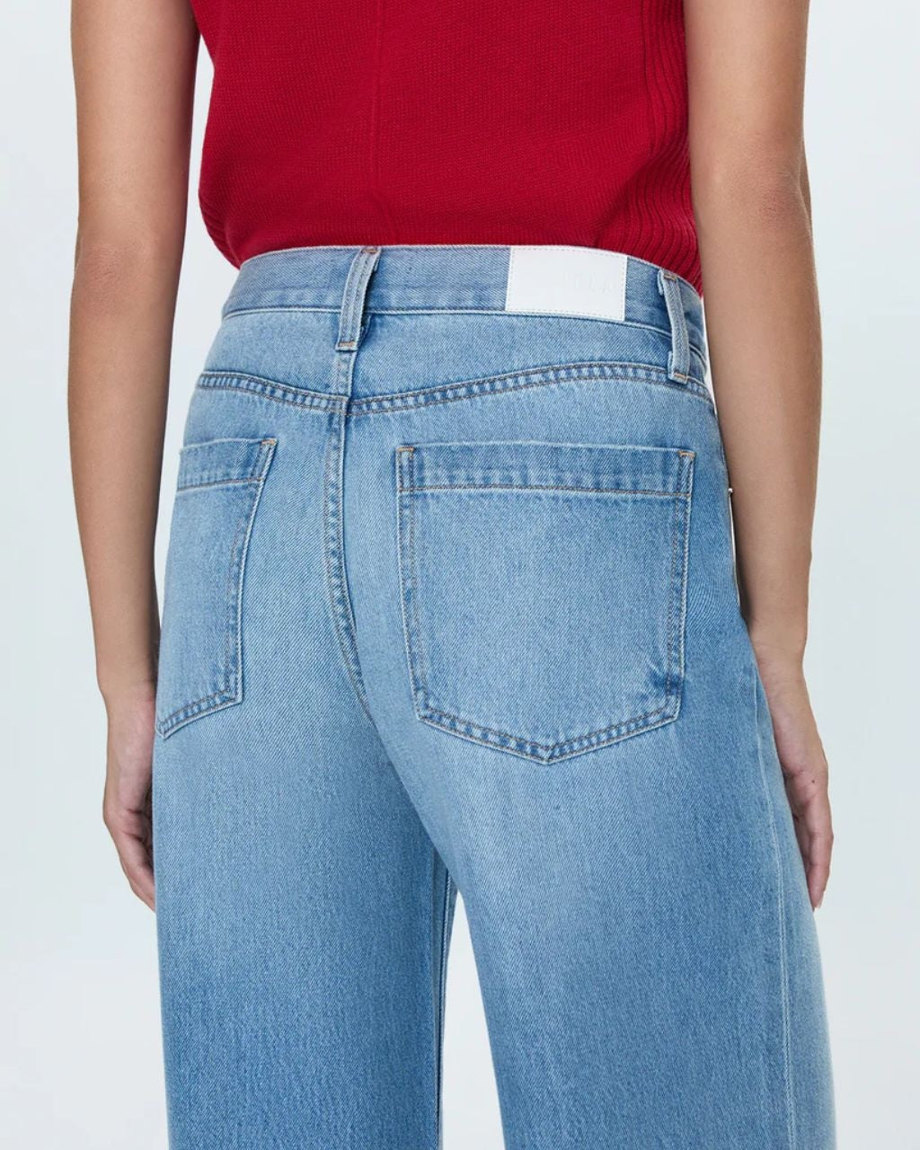 Jadyn Low Slung Palazzo Jean - Major