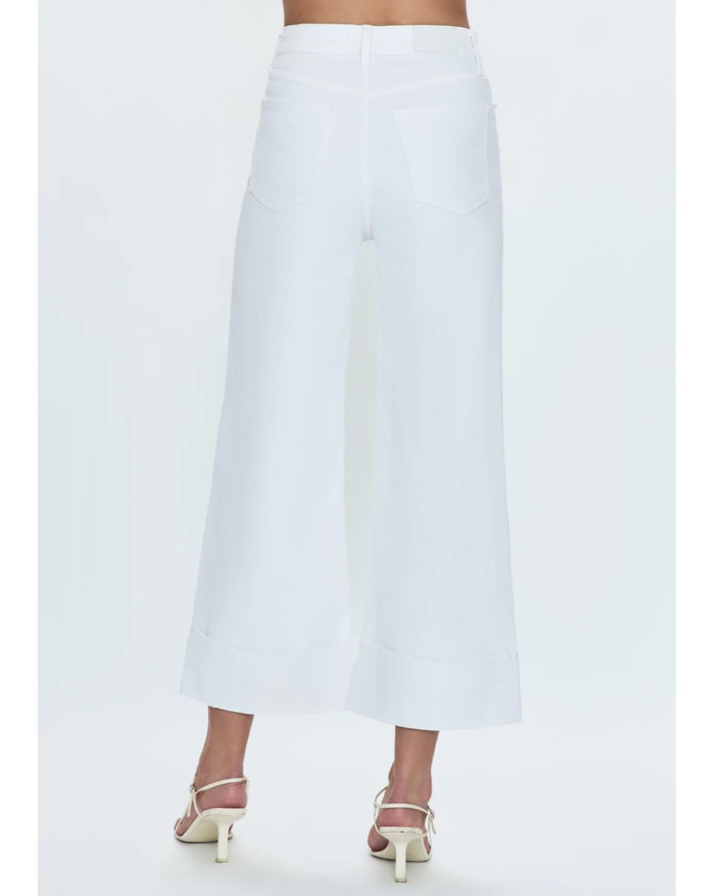 Lana Crop Jean - Vivid White