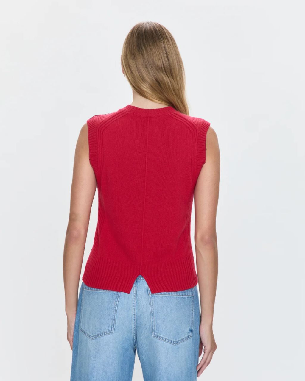Leandra Sleeveless Crewneck Sweater