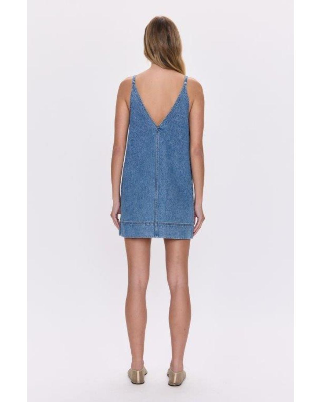 Tavi Pop Over Denim Dress