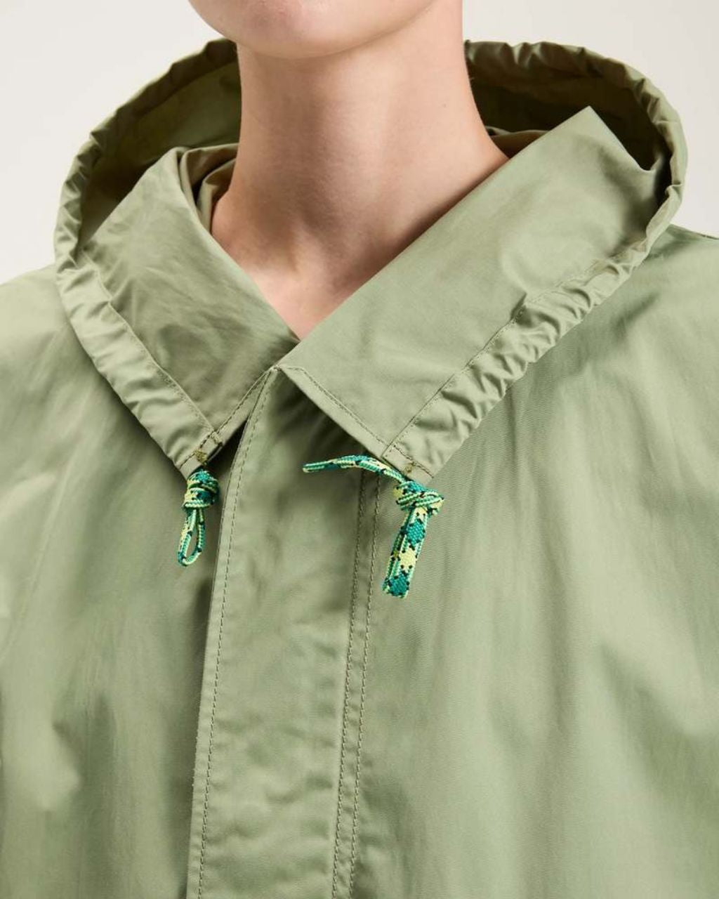 Laos Hooded Raincoat