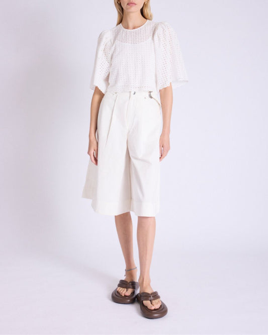 PIPERET - JUPE CULOTTE A BOUCLE