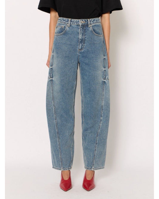 Jean Droit Avec Pinces