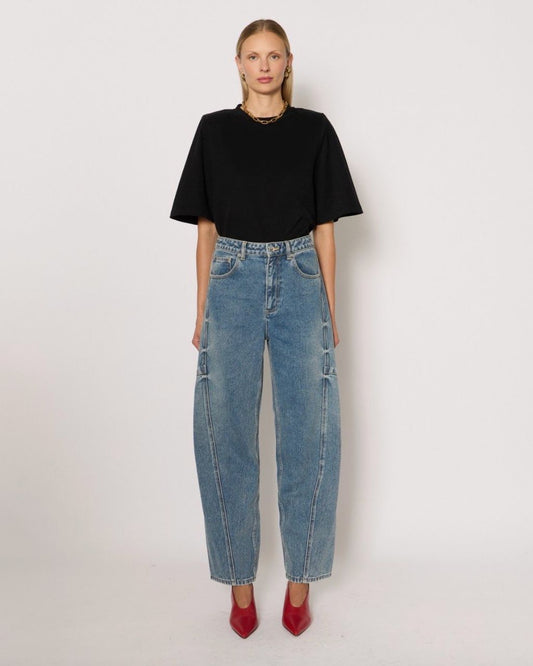 Jean Droit Avec Pinces