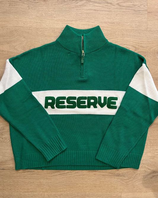 RESERVE Quarter Zip Sweater