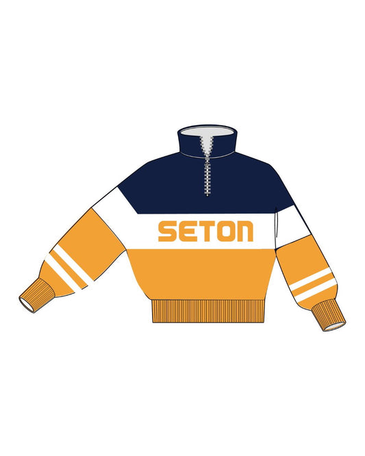 Seton Quarter-Zip Sweater 2025
