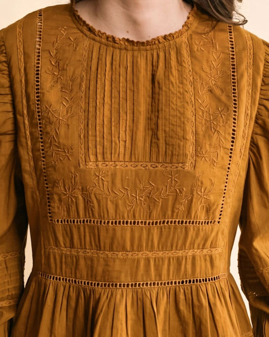Blouse Vintage Avec Basque