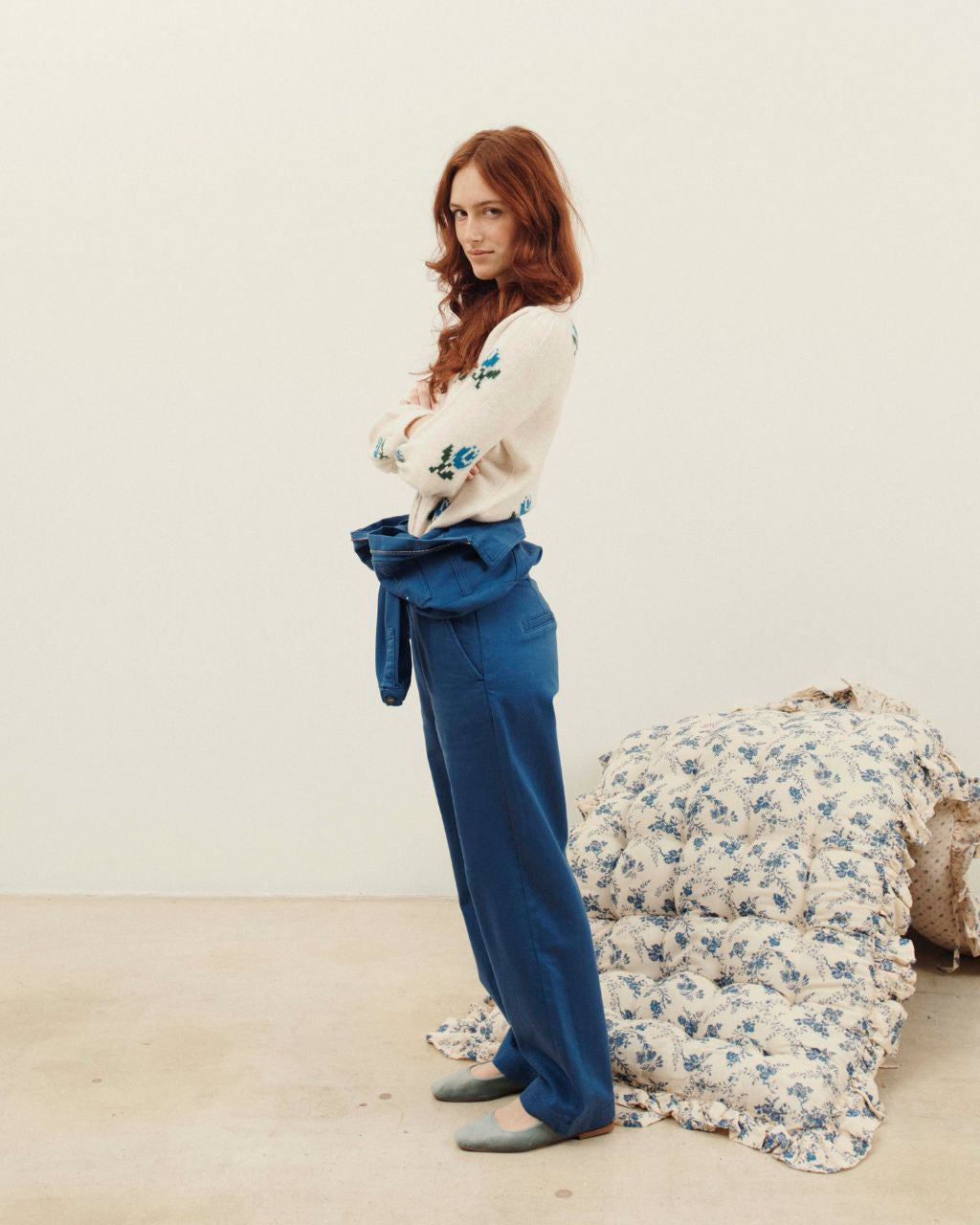 CARDIGAN FLEURS