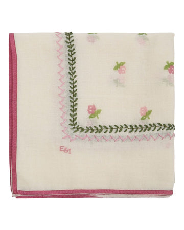 FOULARD BRODE 100X100