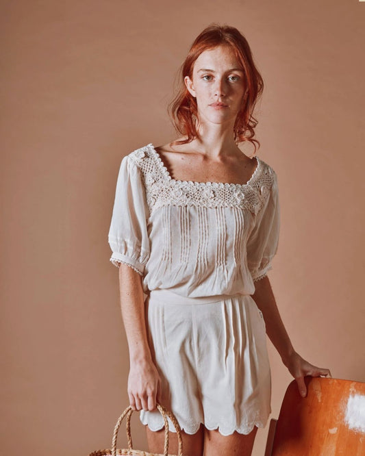 Diane Pleated Shorts