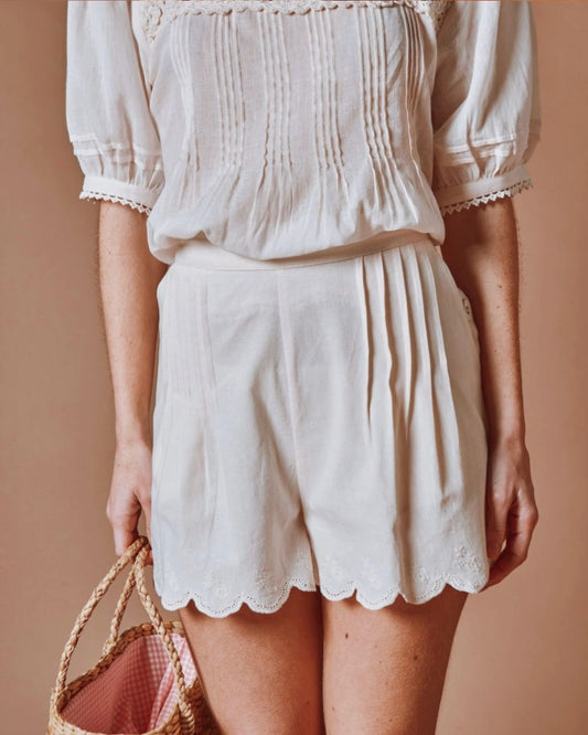 Diane Pleated Shorts