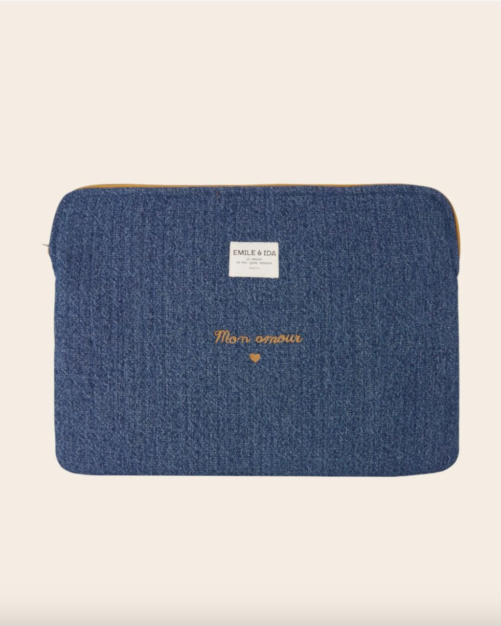 POCHETTE ORDINATEUR BRODEE