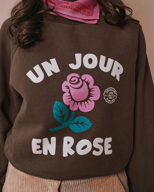Sweat Typo - Un Jour En Rose