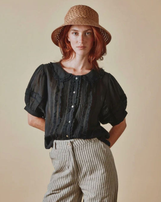 Davina Vintage Lace Blouse