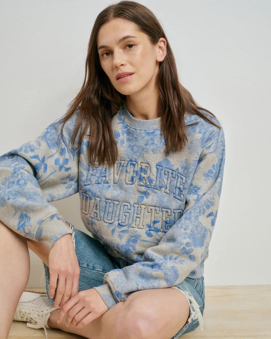 The Favorite Classic Embossed Sweatshirt