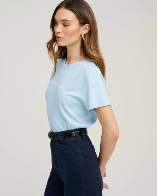 The Cropped Varsity Tee