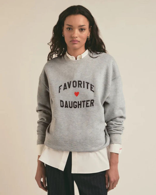 Favorite Daughter Heart Logo Sweatshirt