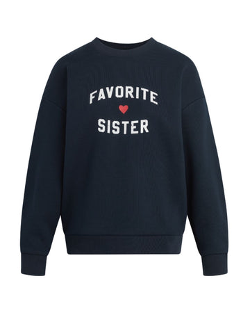 Favorite Sister Heart Logo Sweatshirt