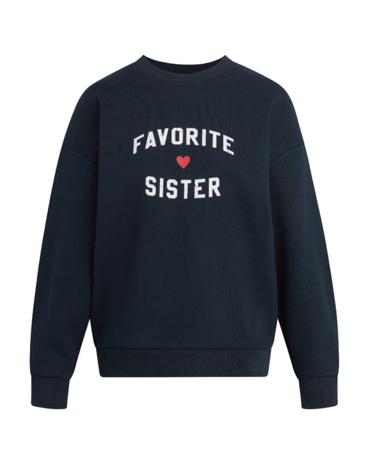 Favorite Sister Heart Logo Sweatshirt