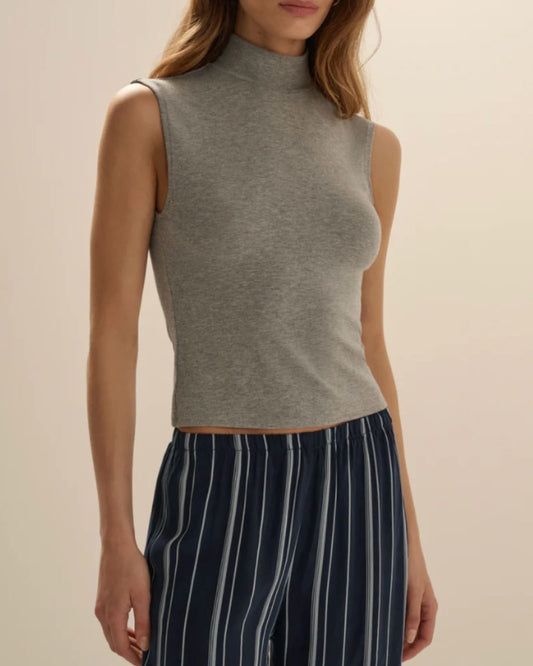 The Heritage Mockneck Top