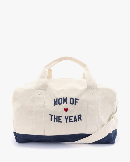 Mom of the Year Canvas Duffle Bag