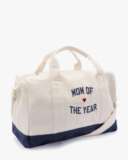 Mom of the Year Canvas Duffle Bag