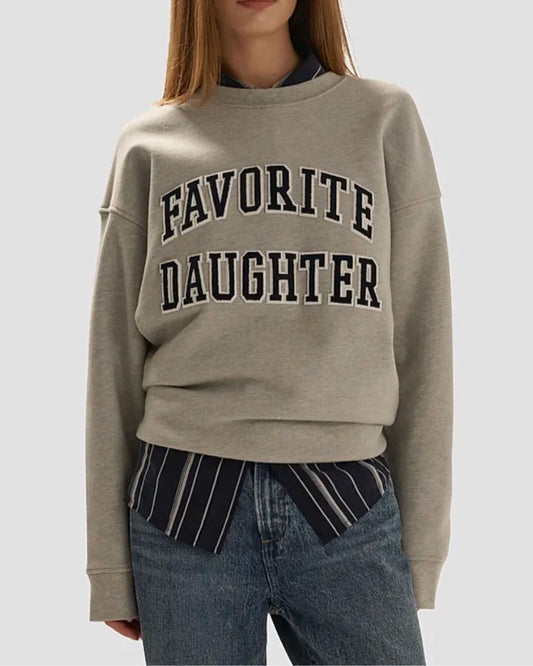 The Embroidery Collegiate Sweatshirt