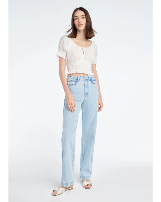 The Kelly High Rise Straight Trouser