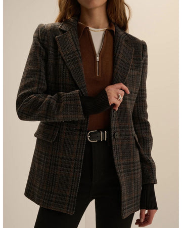 The Plaid City Blazer