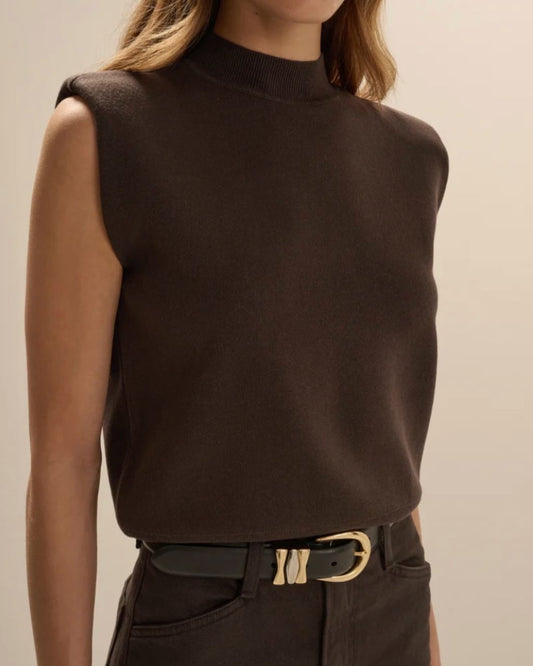 The Whitney Top - Espresso