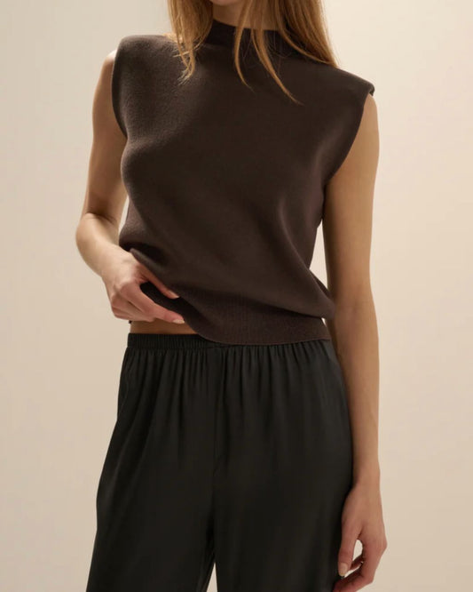 The Whitney Top - Espresso