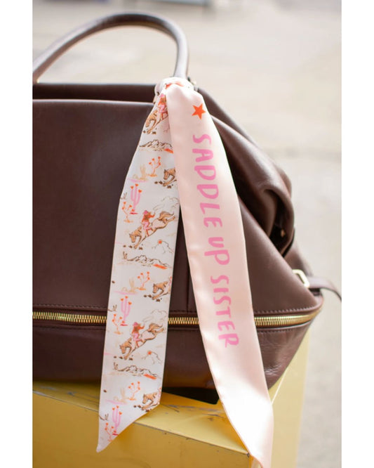 Saddle Up Sister Skinny Scarf