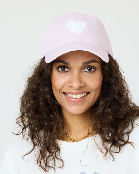 Baseball Hat Heart Patch