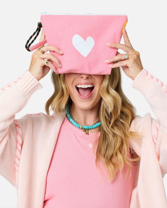 Imperfect Heart Wristlet