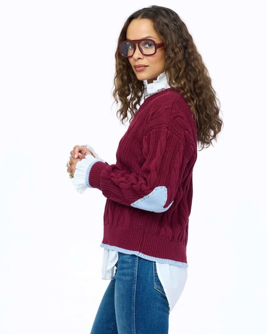 Maxwork Cable Pullover Sweater