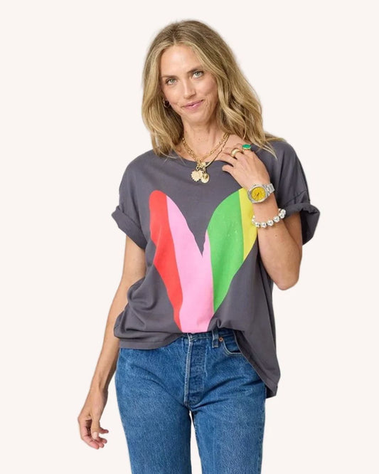 Tommy Happy Heart Tee