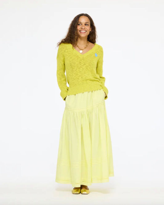 Vacance Pintuck Skirt