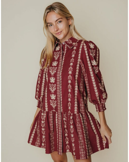 Banks Dress - Vineyard