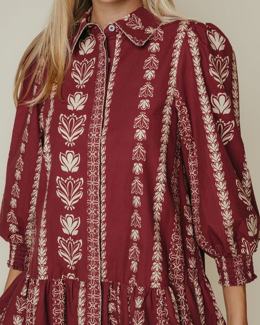 Banks Dress - Vineyard